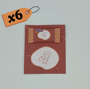 Carte de remerciements X6