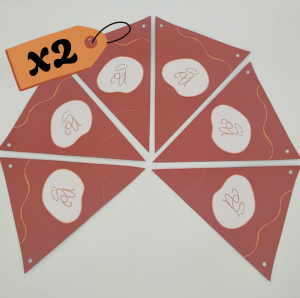 Guirlandes de fanion X2