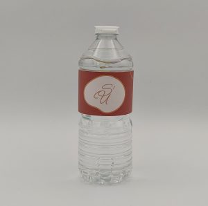 Etiquette petite bouteille