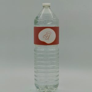 Etiquette grande bouteille